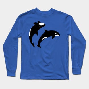 Orca pair Long Sleeve T-Shirt